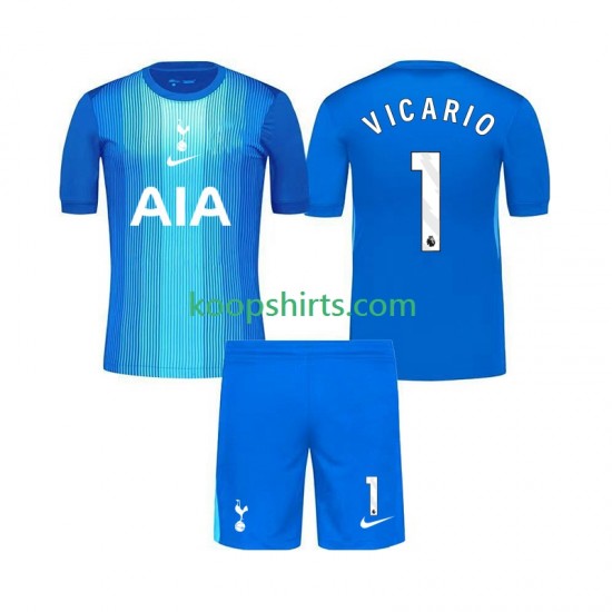 Tottenham Hotspur Doelman Uit Tenue Kinder Voetbalshirts Guglielmo Vicario 1 2025-2026 Korte Mouwen Tottenham Hotspur Doelman Uit Tenue Kinder Voetbalshirts Guglielmo Vicario 1 2025-2026 Korte Mouwen