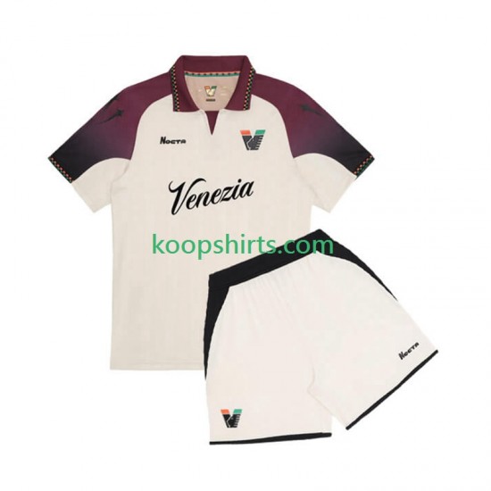 Venezia Uit Tenue Kinder Voetbalshirts 2025-2026 Korte Mouwen Venezia Uit Tenue Kinder Voetbalshirts 2025-2026 Korte Mouwen