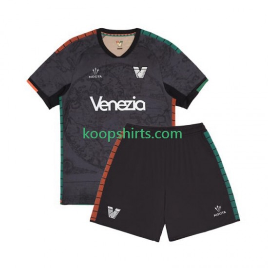 Venezia Thuis Tenue Kinder Voetbalshirts 2025-2026 Korte Mouwen Venezia Thuis Tenue Kinder Voetbalshirts 2025-2026 Korte Mouwen