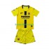 Villarreal CF Thuis Tenue Kinder Voetbalshirts 2025-2026 Korte Mouwen