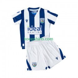 West Bromwich Albion Thuis Tenue Kinder Voetbalshirts 2025-2026 Korte Mouwen