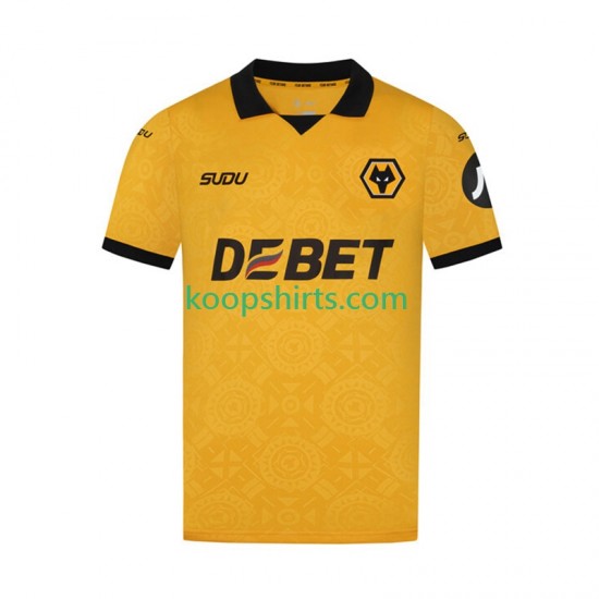 Wolverhampton Wanderers Thuis Tenue Heren Voetbalshirts 2025-2026 Korte Mouwen Wolverhampton Wanderers Thuis Tenue Heren Voetbalshirts 2025-2026 Korte Mouwen