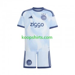 AFC Ajax Derde Tenue Kinder Voetbalshirts 2026-2027 Korte Mouwen