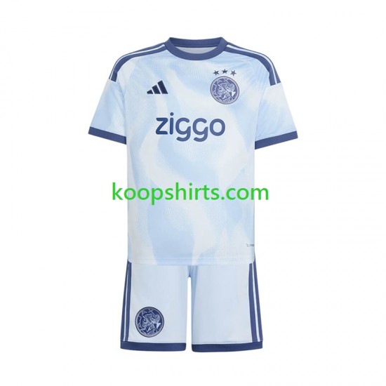 AFC Ajax Derde Tenue Kinder Voetbalshirts 2026-2027 Korte Mouwen