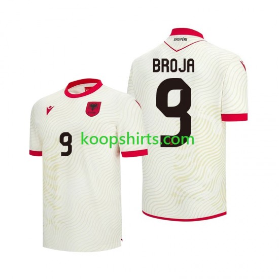 WK 2026 Albanië Uit Tenue Heren Voetbalshirts Armando Broja 9 Korte Mouwen