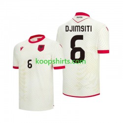 WK 2026 Albanië Uit Tenue Heren Voetbalshirts Berat Djimsiti 6 Korte Mouwen