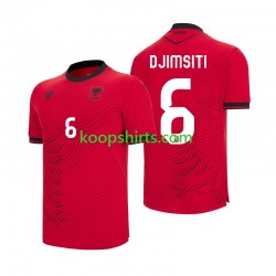 WK 2026 Albanië Thuis Tenue Heren Voetbalshirts Berat Djimsiti 6 Korte Mouwen