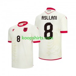 WK 2026 Albanië Uit Tenue Heren Voetbalshirts Kristjan Asllani 8 Korte Mouwen