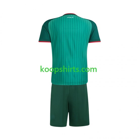 Algerije Uit Tenue Kinder Voetbalshirts 2026 Korte Mouwen