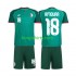Algerije Uit Tenue Kinder Voetbalshirts Mohamed Amoura 18 2026 Korte Mouwen