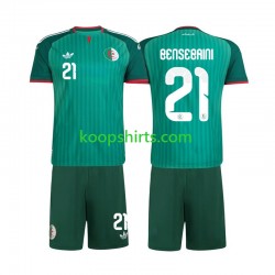 Algerije Uit Tenue Kinder Voetbalshirts Ramy Bensebaini 21 2026 Korte Mouwen