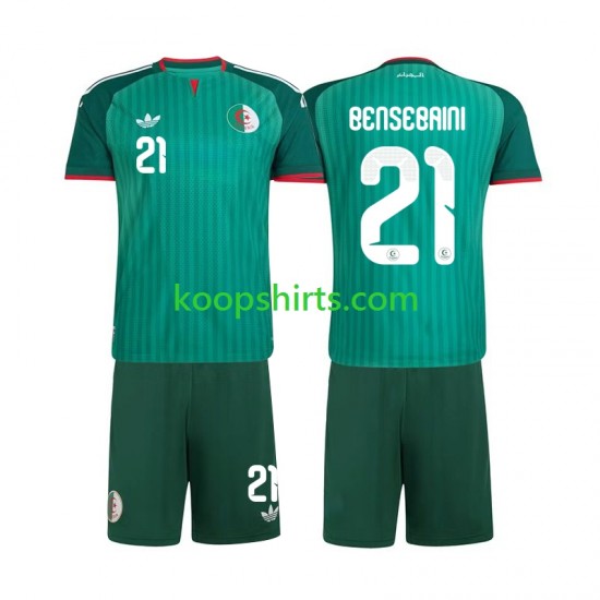 Algerije Uit Tenue Kinder Voetbalshirts Ramy Bensebaini 21 2026 Korte Mouwen