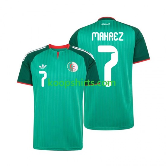 Algerije Uit Tenue Heren Voetbalshirts Riyad Mahrez 7 2026 Korte Mouwen