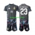 WK 2026 Argentinië Doelman Thuis Tenue Kinder Voetbalshirts Emiliano Martinez 23 Korte Mouwen