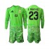 WK 2026 Argentinië Doelman Derde Tenue Kinder Voetbalshirts Emiliano Martinez 23 Lange Mouwen
