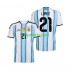 WK 2026 Argentinië Thuis Tenue Heren Voetbalshirts Jose Manuel Lopez 21 Korte Mouwen