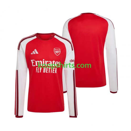 Arsenal Thuis Tenue Heren Voetbalshirts 2026-2027 Lange Mouwen
