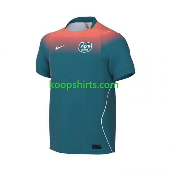 WK 2026 Australië Uit Tenue Heren Voetbalshirts Korte Mouwen