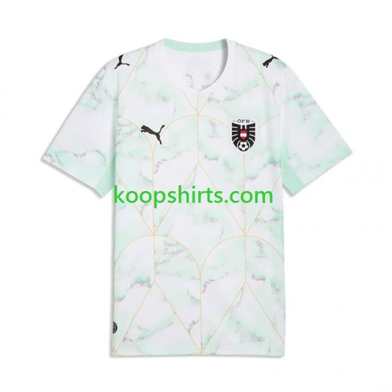 WK 2026 Oostenrijk Uit Tenue Heren Voetbalshirts Korte Mouwen