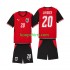 WK 2026 Oostenrijk Thuis Tenue Kinder Voetbalshirts Konrad Laimer 20 Korte Mouwen
