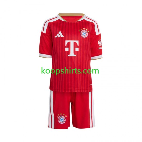 FC Bayern München Thuis Tenue Kinder Voetbalshirts 2026-2027 Korte Mouwen