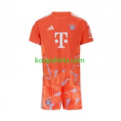 FC Bayern München Doelman Uit Tenue Kinder Voetbalshirts 2026-2027 Korte Mouwen