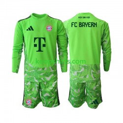 FC Bayern München Doelman Thuis Tenue Kinder Voetbalshirts 2026-2027 Lange Mouwen