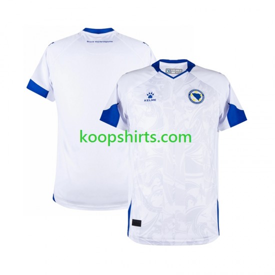 WK 2026 Bosnië-Herzegovina Uit Tenue Heren Voetbalshirts Korte Mouwen