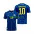WK 2026 Bosnië-Herzegovina Thuis Tenue Heren Voetbalshirts Ermedin Demirovic 10 Korte Mouwen