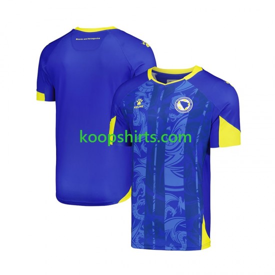 WK 2026 Bosnië-Herzegovina Thuis Tenue Heren Voetbalshirts Korte Mouwen