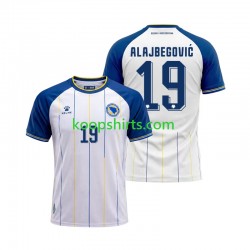 WK 2026 Bosnië-Herzegovina Uit Tenue Heren Voetbalshirts Kerim Alajbegovic 19 Korte Mouwen