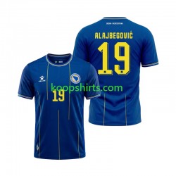 WK 2026 Bosnië-Herzegovina Thuis Tenue Heren Voetbalshirts Kerim Alajbegovic 19 Korte Mouwen
