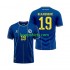 WK 2026 Bosnië-Herzegovina Thuis Tenue Heren Voetbalshirts Kerim Alajbegovic 19 Korte Mouwen