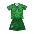 WK 2026 Brazilië Doelman Uit Tenue Kinder Voetbalshirts Korte Mouwen