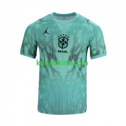 WK 2026 Brazilië Doelman Derde Tenue Heren Voetbalshirts Korte Mouwen