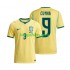 WK 2026 Brazilië Thuis Tenue Heren Voetbalshirts Matheus Cunha 9 Korte Mouwen