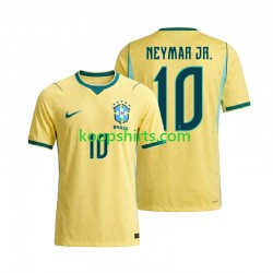 WK 2026 Brazilië Thuis Tenue Heren Voetbalshirts Neymar JR 10 Korte Mouwen