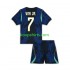 WK 2026 Brazilië Uit Tenue Kinder Voetbalshirts Vinicius Junior 7 Korte Mouwen