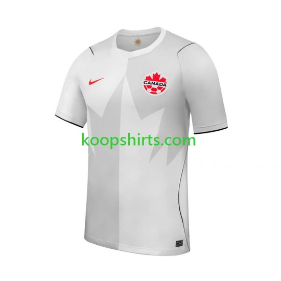 WK 2026 Canada Uit Tenue Heren Voetbalshirts Korte Mouwen