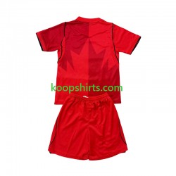 WK 2026 Canada Thuis Tenue Kinder Voetbalshirts Korte Mouwen