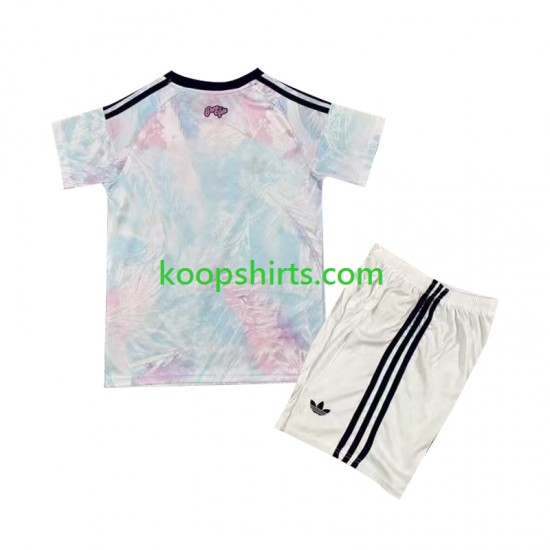 Costa Rica Uit Tenue Kinder Voetbalshirts 2026 Korte Mouwen