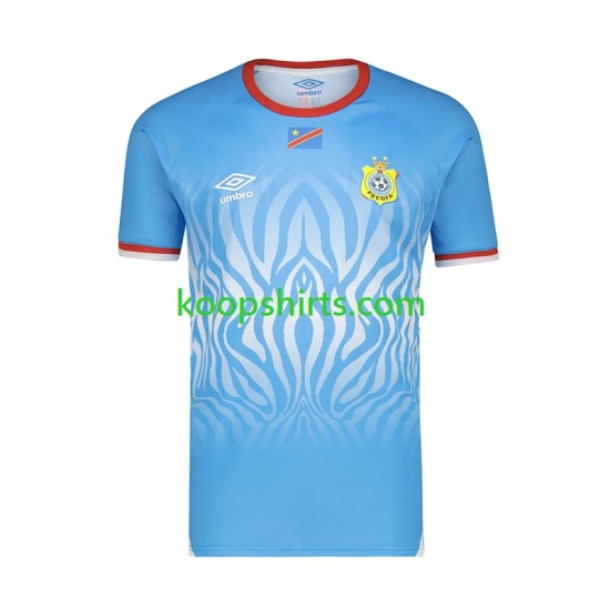 WK 2026 Uit Tenue Heren Voetbalshirts DR Congo Korte Mouwen
