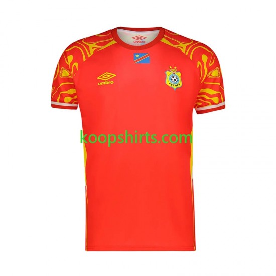 WK 2026 Derde Tenue Heren Voetbalshirts DR Congo Korte Mouwen