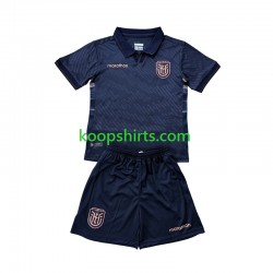 WK 2026 Ecuador Uit Tenue Kinder Voetbalshirts Korte Mouwen
