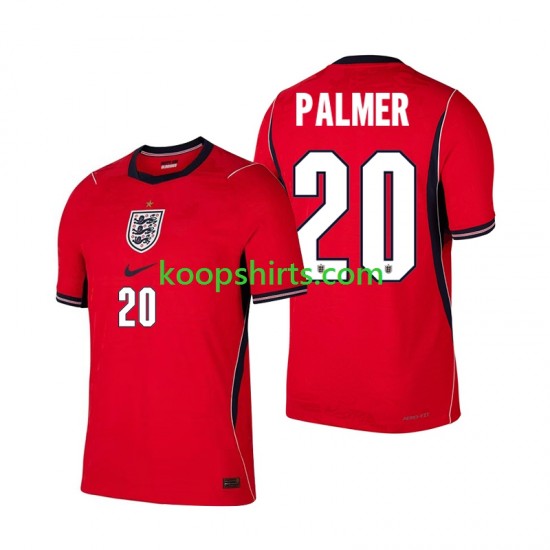 WK 2026 Engeland Uit Tenue Heren Voetbalshirts Cole Palmer 20 Korte Mouwen