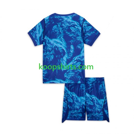 WK 2026 Engeland Doelman Derde Tenue Kinder Voetbalshirts Korte Mouwen