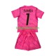 WK 2026 Frankrijk Doelman Uit Tenue Kinder Voetbalshirts Brice Samba 1 Korte Mouwen