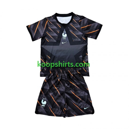 WK 2026 Frankrijk Doelman Thuis Tenue Kinder Voetbalshirts Korte Mouwen