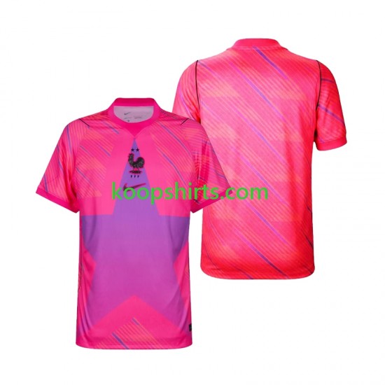 WK 2026 Frankrijk Doelman Uit Tenue Heren Voetbalshirts Korte Mouwen