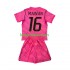 WK 2026 Frankrijk Doelman Uit Tenue Kinder Voetbalshirts Mike Maignan 16 Korte Mouwen